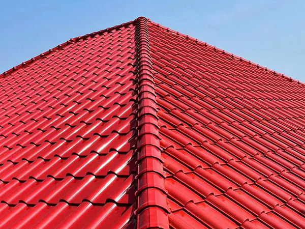 新型琉璃瓦，屬于一種屋頂建筑材料